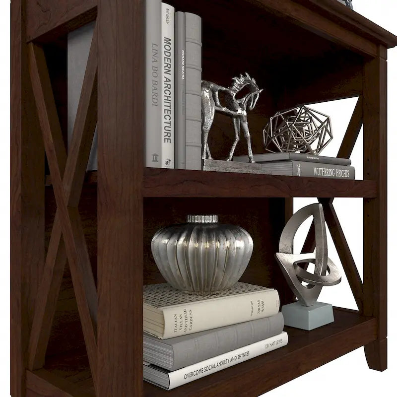 Petite bibliothèque à 2 étagères