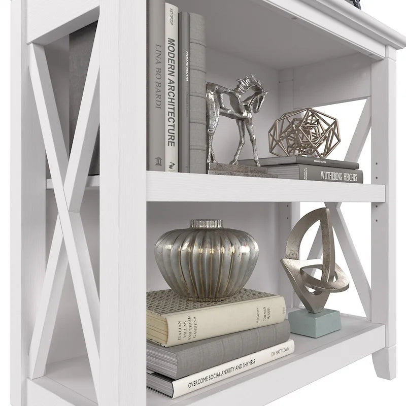 Petite bibliothèque à 2 étagères