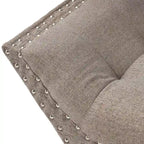 Banc Ottoman en Tissu Capitonnage – Élégant et Multifonctionnel