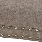Banc Ottoman en Tissu Capitonnage – Élégant et Multifonctionnel