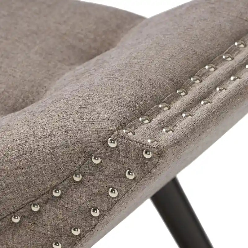 Banc Ottoman en Tissu Capitonnage – Élégant et Multifonctionnel