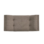 Banc Ottoman en Tissu Capitonnage – Élégant et Multifonctionnel