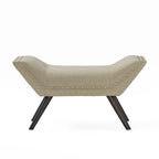 Banc Ottoman en Tissu Capitonnage – Élégant et Multifonctionnel