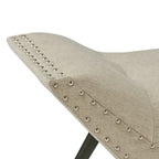 Banc Ottoman en Tissu Capitonnage – Élégant et Multifonctionnel