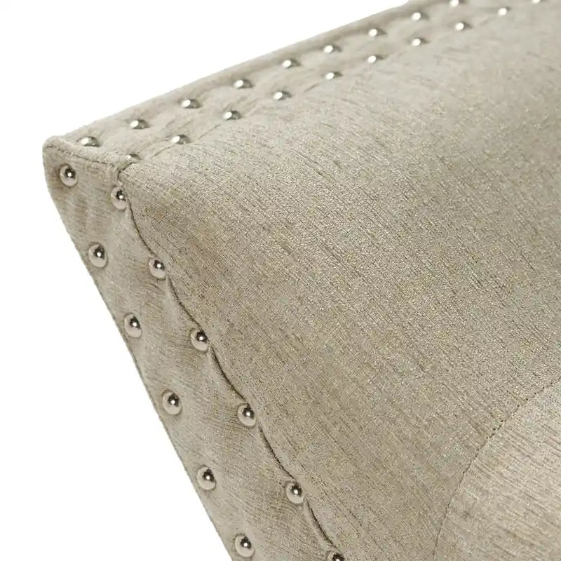 Banc Ottoman en Tissu Capitonnage – Élégant et Multifonctionnel
