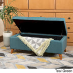 Banc ottoman de rangement du milieu du siècle