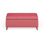 Banc ottoman de rangement du milieu du siècle