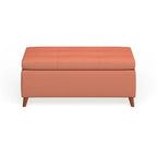 Banc ottoman de rangement du milieu du siècle