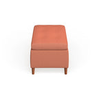 Banc ottoman de rangement du milieu du siècle