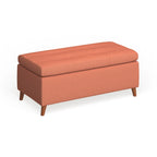 Banc ottoman de rangement du milieu du siècle