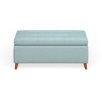Banc ottoman de rangement du milieu du siècle