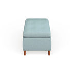 Banc ottoman de rangement du milieu du siècle