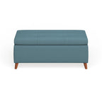 Banc ottoman de rangement du milieu du siècle