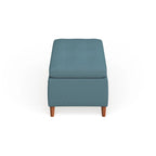 Banc ottoman de rangement du milieu du siècle