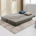 Canapé-lit futon convertible, pliable, matelas pliant en mousse, canapé-lit de sol en tissu