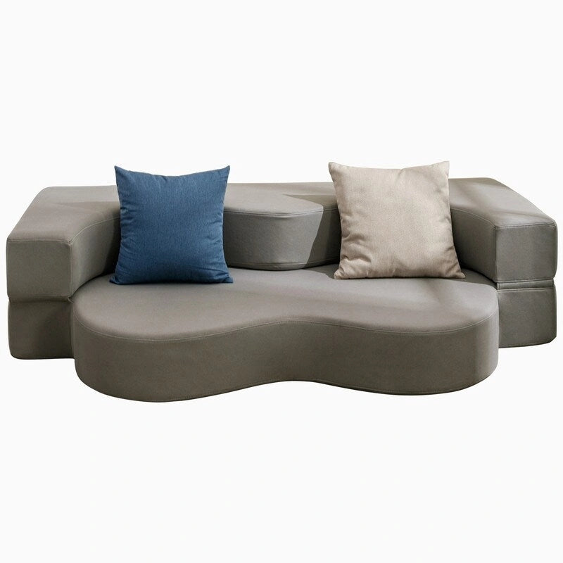 Canapé-lit futon convertible, pliable, matelas pliant en mousse, canapé-lit de sol en tissu