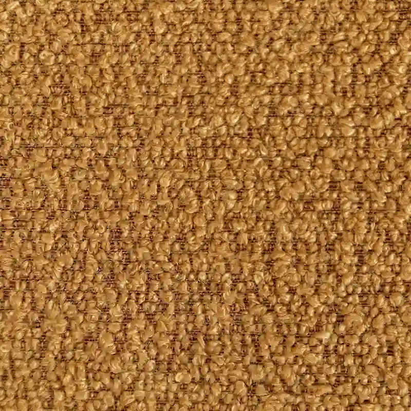 Fauteuil pivotant de 34 po de large en tissu bouclé (ensemble de 2)