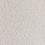 Fauteuil pivotant de 34 po de large en tissu bouclé (ensemble de 2)