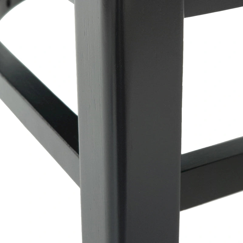 Chaises de salle à manger en hévéa (lot de 4)