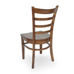 Chaises de salle à manger en hévéa (lot de 4)