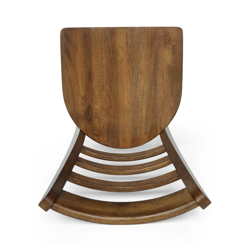 Chaises de salle à manger en hévéa (lot de 4)