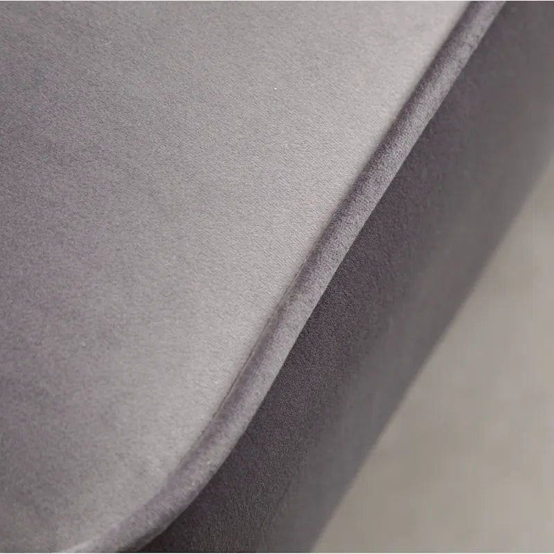 Fauteuil d'appoint contemporain en velours