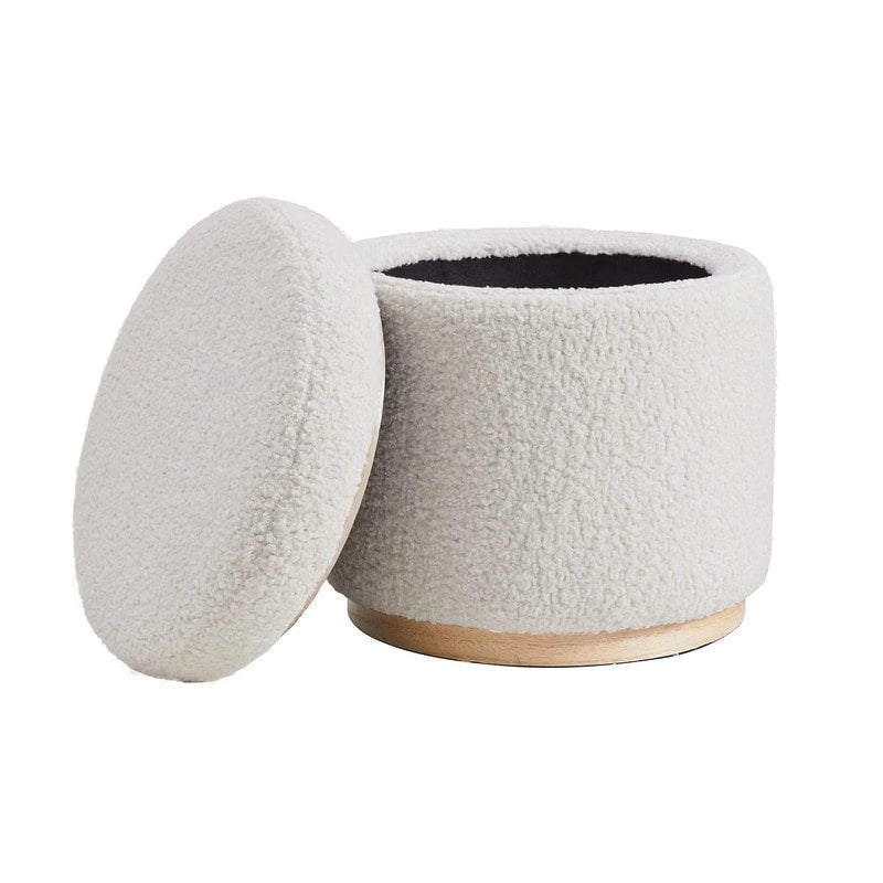 Pouf de rangement Sherpa