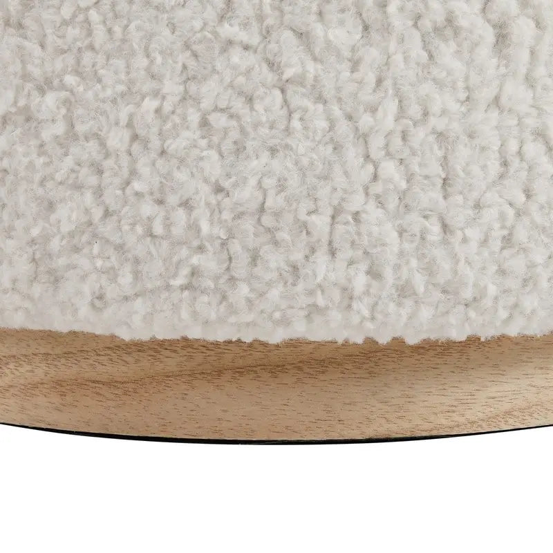 Pouf de rangement Sherpa