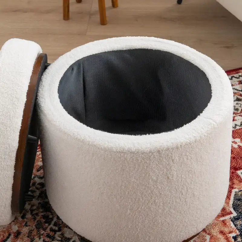 Pouf de rangement Sherpa