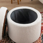 Pouf de rangement Sherpa