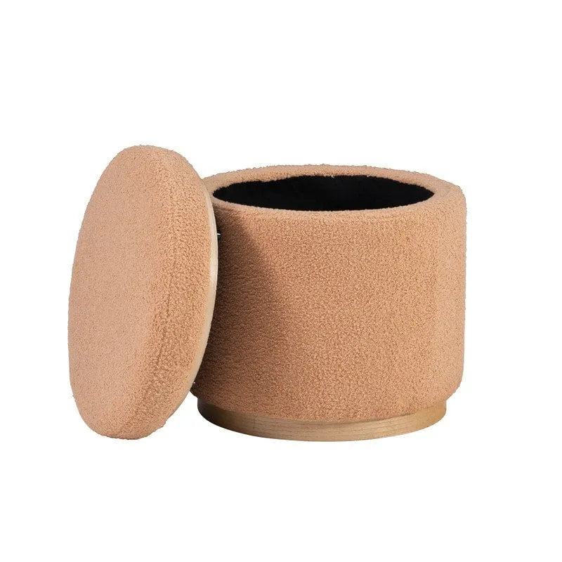 Pouf de rangement Sherpa