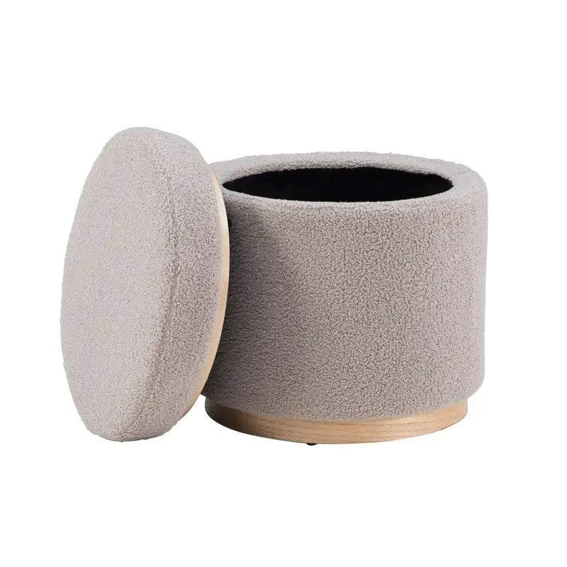 Pouf de rangement Sherpa
