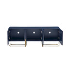 Meuble TV de rangement moderne de 152 cm à 3 portes