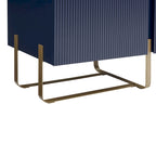 Meuble TV de rangement moderne de 152 cm à 3 portes