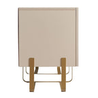 Meuble TV de rangement moderne de 152 cm à 3 portes
