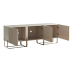 Meuble TV de rangement moderne de 152 cm à 3 portes