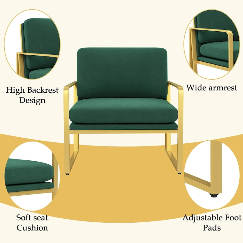 Fauteuils d'appoint, Fauteuils de salon Fauteuil en lin Fauteuils d'appoint pour salon
