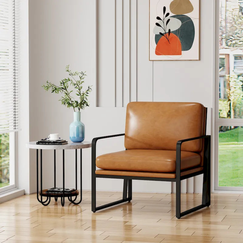 Fauteuils d'appoint, Fauteuils de salon Fauteuil en lin Fauteuils d'appoint pour salon