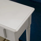 Console étroite de couloir/table de canapé à un tiroir Coastal