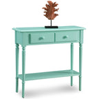 Console étroite de couloir/table de canapé à un tiroir Coastal