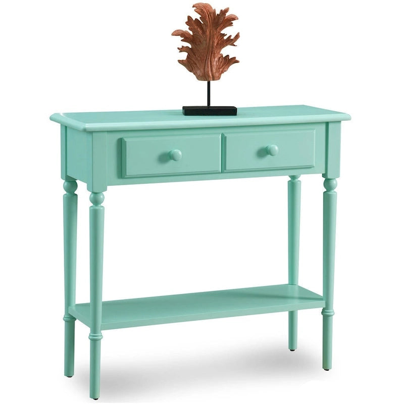 Console étroite de couloir/table de canapé à un tiroir Coastal