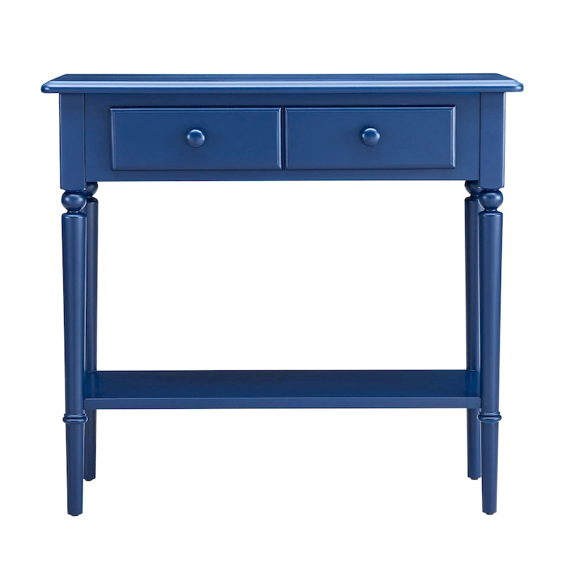 Console étroite de couloir/table de canapé à un tiroir Coastal