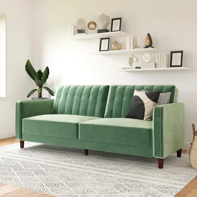 Futon Transitionnel Capitonnage Ivy