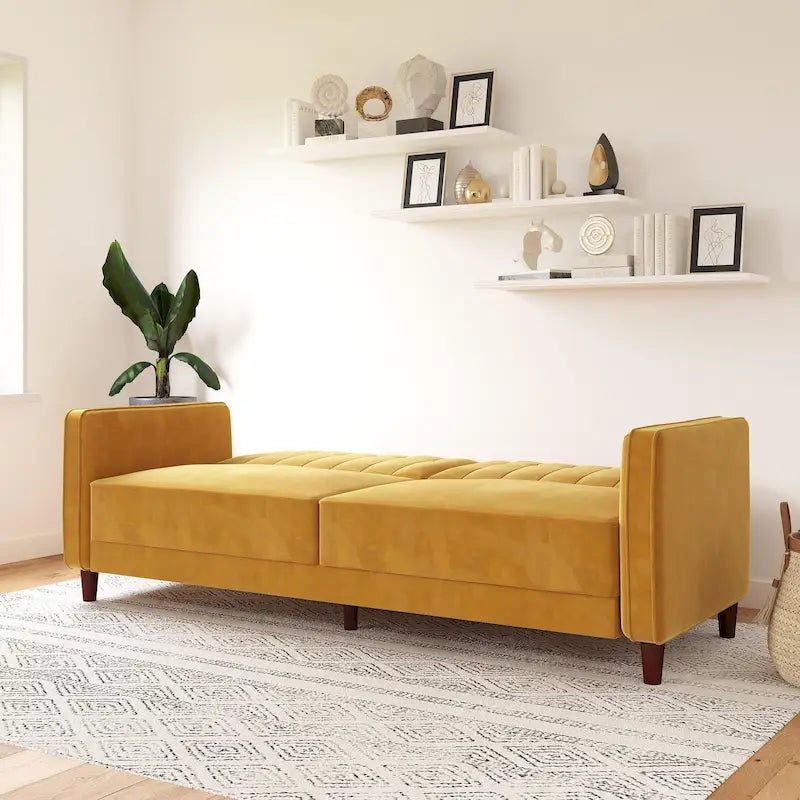 Futon Transitionnel Capitonnage Ivy