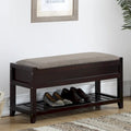 Banc à chaussures de rangement