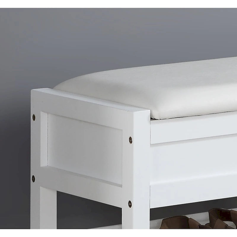 Banc à chaussures de rangement
