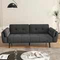 Canapé-lit futon convertible moderne avec dossier réglable