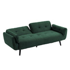 Canapé-lit futon convertible moderne avec dossier réglable