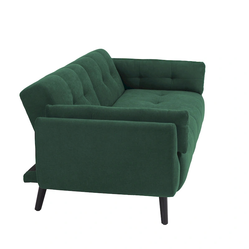 Canapé-lit futon convertible moderne avec dossier réglable