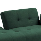 Canapé-lit futon convertible moderne avec dossier réglable